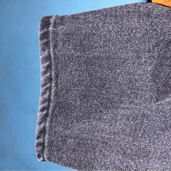 Vintage Lee Black High Waisted Tapered Jeans 16P Petite 80s 90s Made in USA - Picture 8 of 12